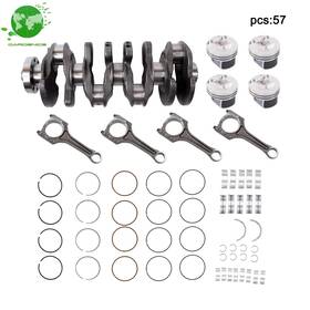 1509774 Gardenice Engine Rebuild Overhaul Kit Std Piston Pin Ea888 For Volkswagen Beetle 2014-2019