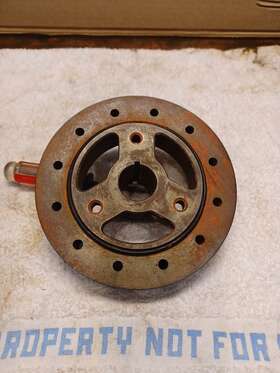 3768066 General Motors Small Block Chevy Sbc V8 327 350 Harmonic Balancer 6.75 Inch