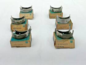 3792553 General Motors 1962-1975 Nos Gm 6 Pairs Crankshaft Bearings New Old Stock Crank Cylinder Only