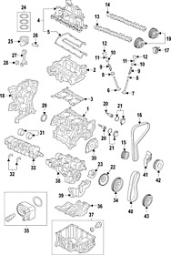 H6bz-6303-b Genuine Ford Crankshaft