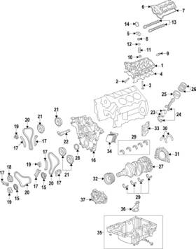 12683977 Gm Genuine F S Crankshaft