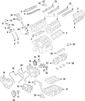 24462142 Gm Genuine Crankshaft