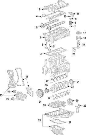 24590075 Gm Genuine Engine Crankshaft
