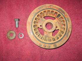 126285 Gmc 228 270 302 6 Cylinder Harmonic Balancer Crank Pulley