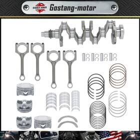 Gm1820037g Gostang Engine Rebuild Kit-crankshaft Rods Pistons Bearing Set For Hyundai Elantra 1.8l