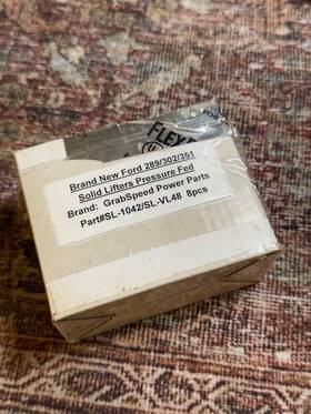 Sl-vl48 Grabspeed Power Parts Lot 8 Sl-1042 Ford 289/302/351 Solid Lifters Pressure Fed