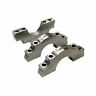 3-center H350r Howards Cams Main Caps Billet Steel Straight Outer Bolts Chevy
