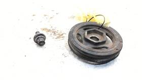 13810rbj003 Honda 2010-14 Insight Harmonic Balancer Crankshaft Pulley With Bolt 1.3l Hybrid