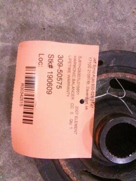 309-50575 Honda Harmonic Balancer 2.4l 4 Cylinder Fits 07-11 Element 342515