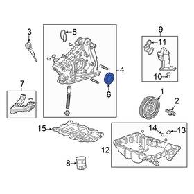 912125a2a01 Honda Oe For Accord 2013-2014 Front Engine Crankshaft Seal