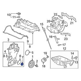 Honda Oe 912146c1a01 For Accord 2018-2019 Rear Engine Crankshaft Seal