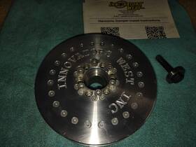 814sd Innovators West 814 7.5 Inch Ford Harmonic Damper 8 Rib 15% Overdrive 2v 3v 4v