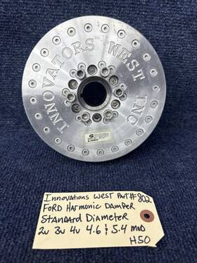2-3-4v Innovators West Inw802 802 Ford Harmonic Damper Standard Diameter 8 Rib 4.6l 5.4