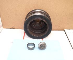 3w83-6314-ca Jaguar 04-05 Xjr X350 4.2l Supercharged Harmonic Balancer Pulley With Mounting Bolt