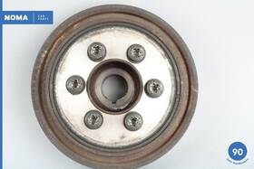 8w936316ba Jaguar 10-12 Xj X350 5.0l Engine Motor Crankshaft Damper Pulley Oem