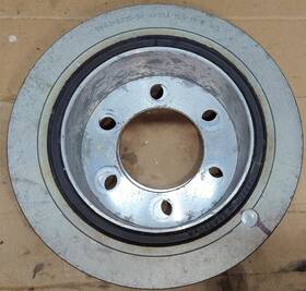 Aj814061 Jaguar 2010-2024 Xf Xk Xj F-type F-pace Vibration Damper Harmonic Balancer
