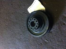 309.ar1489 Japanese Chrysler 1989 Colt Vista Harmonic Balancer 2.0 Liter 4 Cylinder Fi