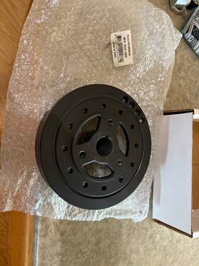 51654 Jegs Perfomance Products Harmonic Balancer Plus Bolt For Small Block Chevrolet Engines 327 350 383 400