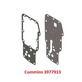 3977913 K19 3419045 Oem Oil Cooler Cover Filter Head Gaskets Dodge 5.9 6b Isb 6.7l Cummins