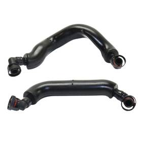 Karparts360 197951726964 For Bmw 745i/745li 2002-2005 Breather Hose Driver And Passenger Side Pair 5-8 Cyl