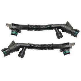 Karparts360 197951727053 For Bmw 550i 2011 2012 2013 Breather Hose Driver And Passenger Side Pair