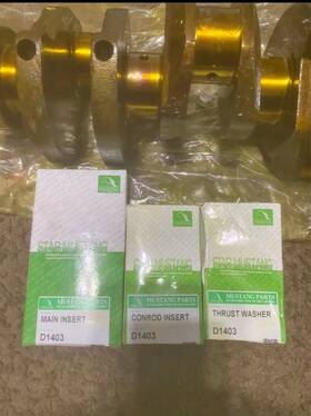 16414-23013 Kubota D1404 Complete Crankshaft Compatible With L3010f L3010dt L3300dt L3