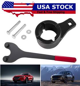 Kyqp748-851 Ky-auto Harmonic Damper Pulley Holding Tool And Crankshaft Holder For Toyota Mazda