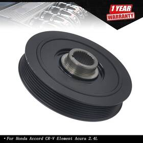 Tur1078880i Labwork For Honda Accord Cr-v Element Acura 2.4l New Harmonic Balancer Crankshaft Pulley