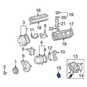 90311a0002 Lexus Oe For Lx570 2010 Rear Engine Crankshaft Seal