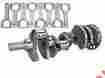 Lun70840001k1 Lunati Voodoo Crankshaft Rod Kit Gm Ls Ls2 Ls3 L92 4.000 58t