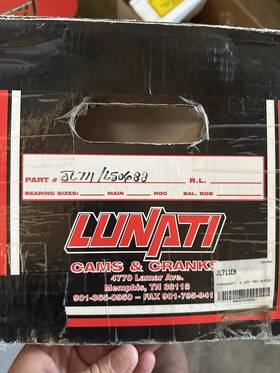 60841851lun Lunati Crank. 4.185 Stroke Ls 472 58 Tooth Reluctor
