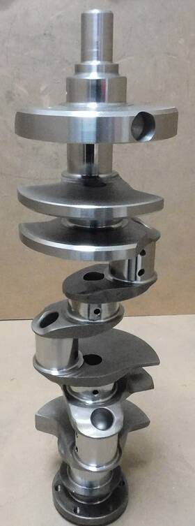 L52410 Lunati Light Weight Sb Chevy Steel Crank 3.500 Stroke .020m .010r Int Bal
