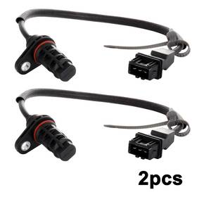 12600253 Luxfineparts 2x Crankshaft Position Sensor For 2006-2015 Hyundai Sonata 2007-2015 Kia Optima