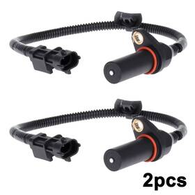 12600262 Luxfineparts 2x Crankshaft Position Sensor For 2012-2014 Hyundai Accent 2010-2014 Kia Soul