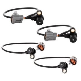 12618876 Luxfineparts 4pcs Crankshaft Position Sensor For Mazda Protege 1995-1998 Kia Sephia 1996-1997