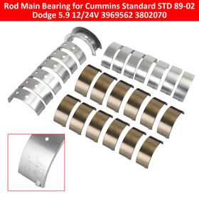 C159-a049 Madhornets Rod Bearing For Cummins Standard Std 89-02 Dodge 5.9 12/24v 3969562 3802070 Us