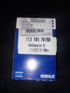 113105707br Mahle 707br Vw Rod Bearing Set 1200cc-1600cc .25. Journal Aircooled