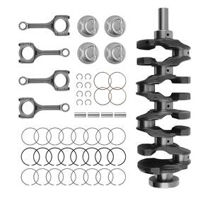 3r2e9x Maxpeedingrods G4kj 2.4l Engine Crankshaft With 4x Rod Piston Kit For Hyundai Sonata Kia Optima