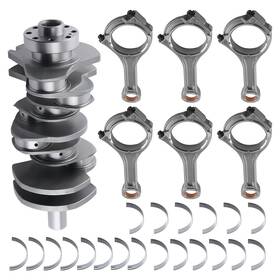 Lyh839 Maxpeedingrods Crankshaft Bearing Con Rods Kit For 14-18 Jeep Wk2 Ram 1500 3.0 Ecodiesel