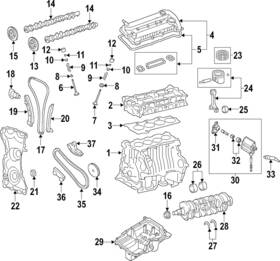 Lf9g-11-301 Mazda Genuine Crankshaft
