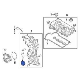 S55011312b Mazda Oe For 6 2014-2021 Rear Engine Crankshaft Seal