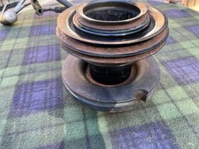 1100322704 Mercedes-benz R107 560sl Harmonic Balancer And Crank Pulley 86-89