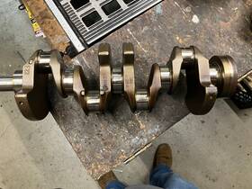 A1110312201 Mercedes-benz Slk 230 R170 2.3 M111.983 Engine 96-04 Crankshaft