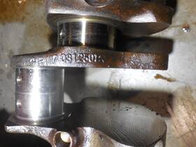 R1170312501 Mercedes-benz Engine Crankshaft 86-89 560sl 1170312501