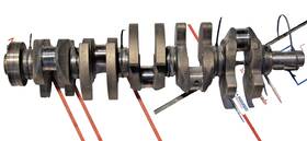 60203116 Mersedes Benz - D25 Crankshaft / 392021 For Mercedes C-class W202 Sedan 2.5 20v