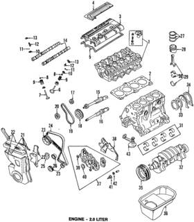 Md346024 Mitsubishi Genuine Crankshaft