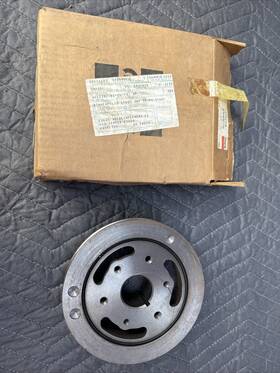 2269076 Mopar Nos Crankshaft Damper 1963-6 Dodge And Plymouth 6 Cylinders #2269076