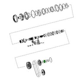 68402272aa Mopar Transfer Case Output Shaft Thrust Bearing