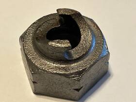 031-204 Mowag #031-204 Used Austin Healey Bn1 - Bj8 Engine Crankshaft Nut