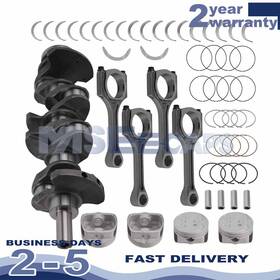 Yms09h Mseecaps G4kd 2.0l Engine Crankshaft Rods Piston Kit And Bearing Set For Hyundai Kia Optima